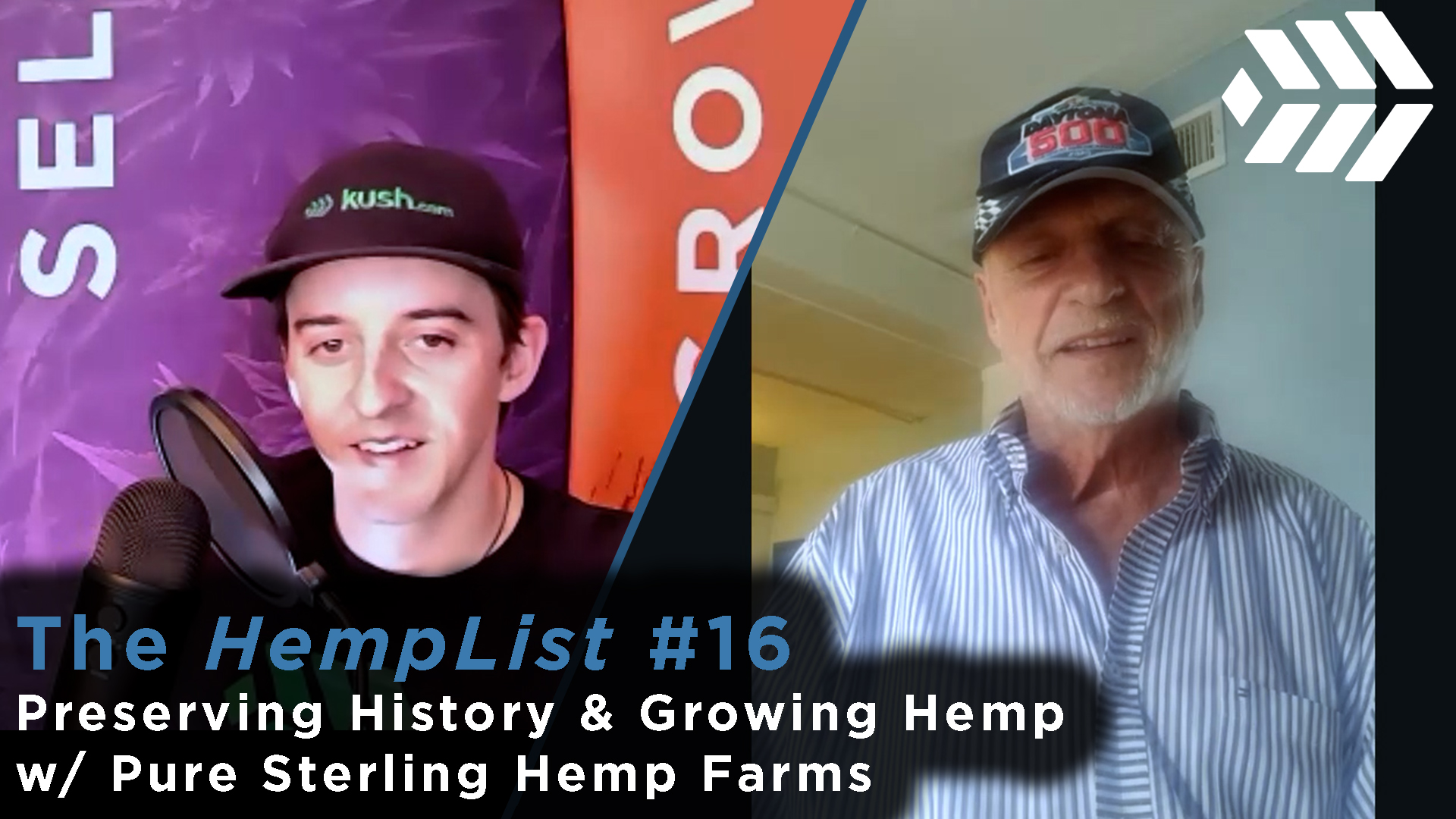 The HempList #16: Growing Hemp on George Washington’s Family Farm w/ Pure Sterling Hemp
