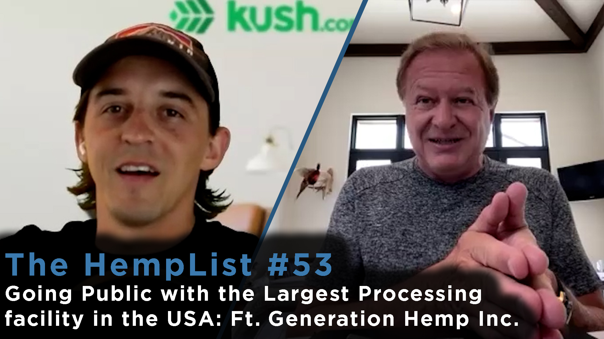 The HempList #53: Going Public with the Largest Hemp Processing facility in the US: (GENH) Generation Hemp Inc